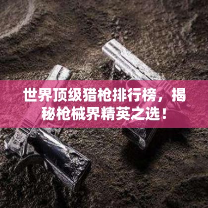 世界顶级猎枪排行榜，揭秘枪械界精英之选！