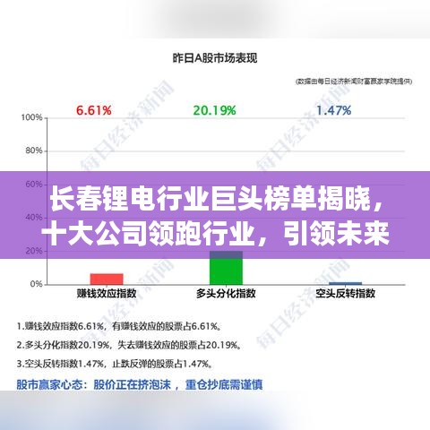长春锂电行业巨头榜单揭晓，十大公司领跑行业，引领未来趋势