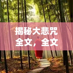 揭秘大悲咒全文，全文诵读与解析，百度助你探索奥秘