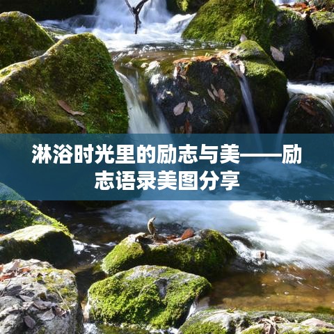 淋浴时光里的励志与美——励志语录美图分享