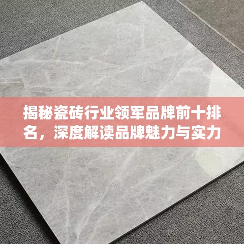 揭秘瓷砖行业领军品牌前十排名，深度解读品牌魅力与实力！