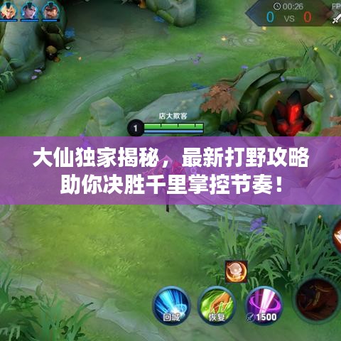 大仙独家揭秘，最新打野攻略助你决胜千里掌控节奏！