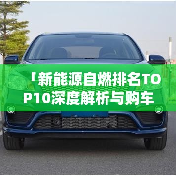 「新能源自燃排名TOP10深度解析与购车指南，全方位了解不容错过」